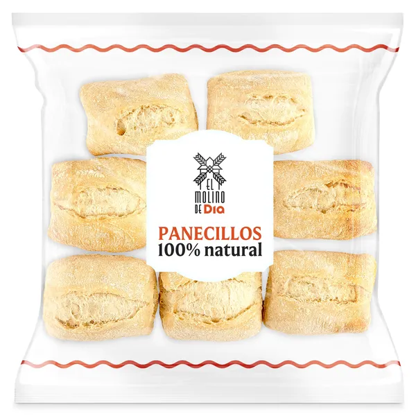 Panecillos 8 unidades El Molino de Dia 360 g 2