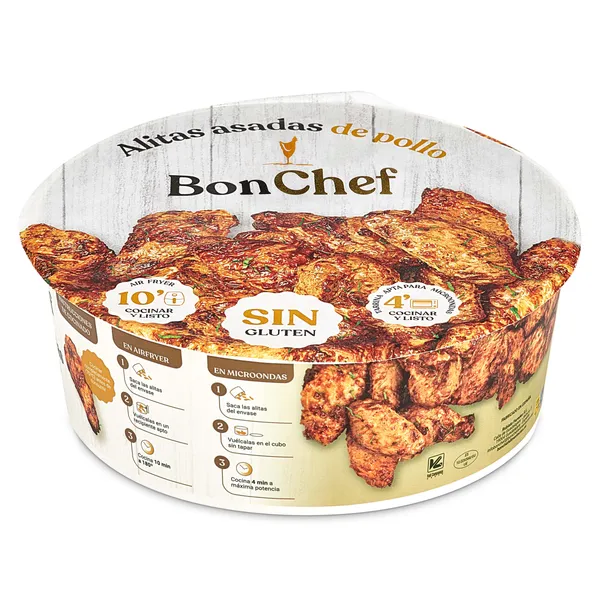 Alitas asadas de pollo Bonchef 600 g 3