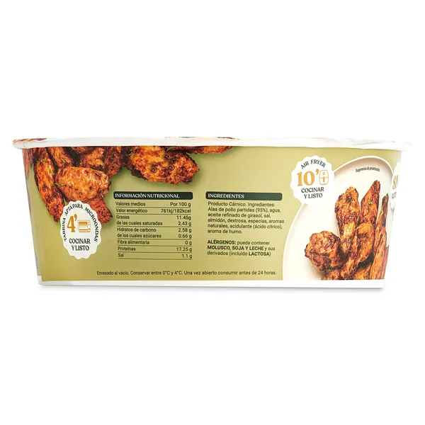 Alitas asadas de pollo Bonchef 600 g 4