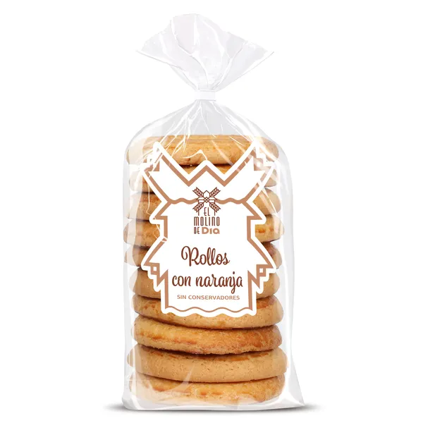 Rollos de naranja El Molino de Dia 385 g 2