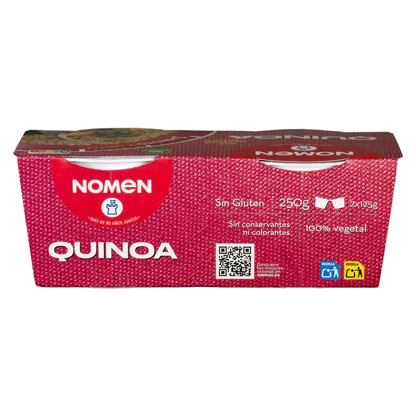 Quinoa Nomen vaso 2 x 125 g 4
