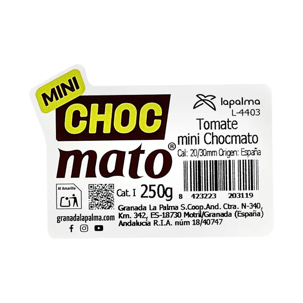 Tomate mini chocmato bandeja 250 g 5