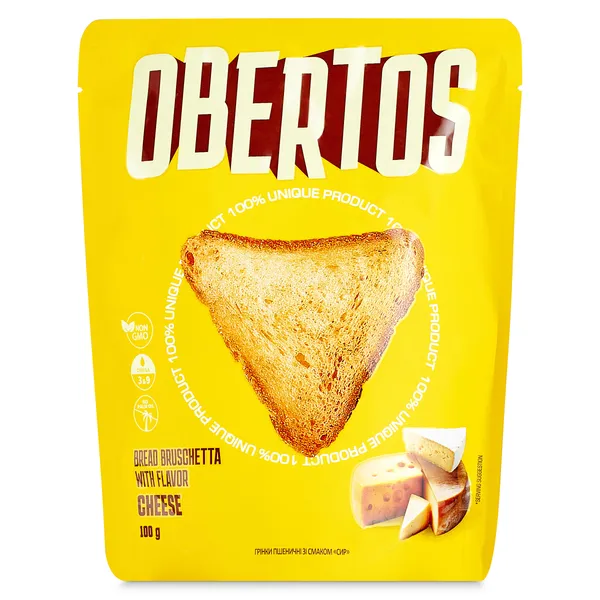 Tostas sabor queso 100 g 2