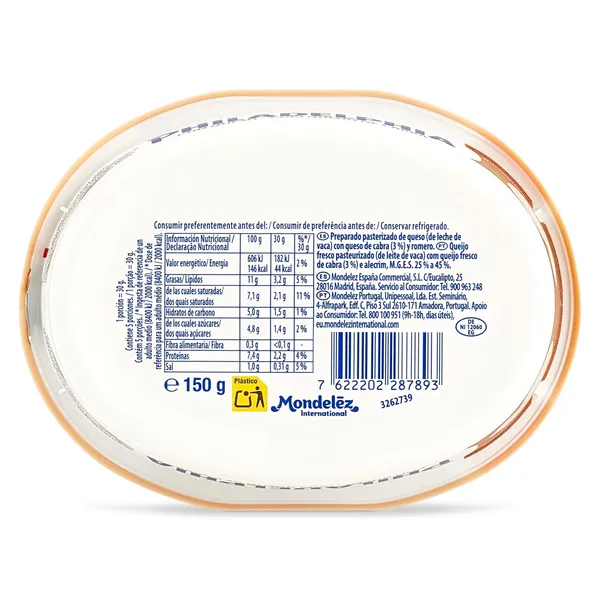 Queso de untar con queso de cabra Philadelphia 150 g 3