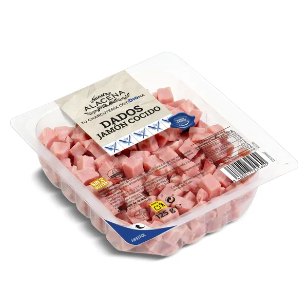 Jamón cocido en dados Dia Nuestra Alacena 125 g 3