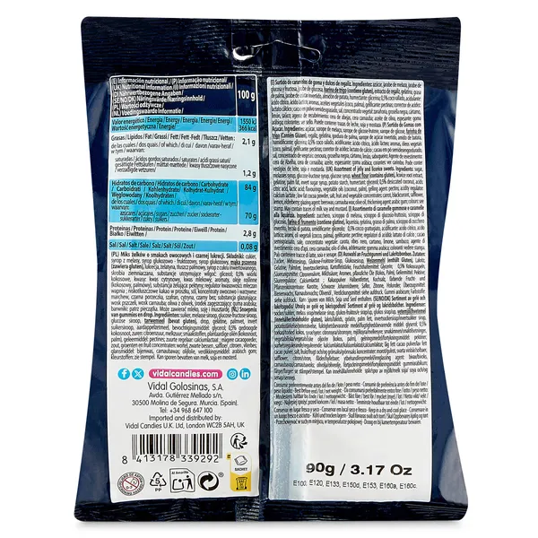 Golosinas surtidas licorice allsorts Vidal 90 g 3