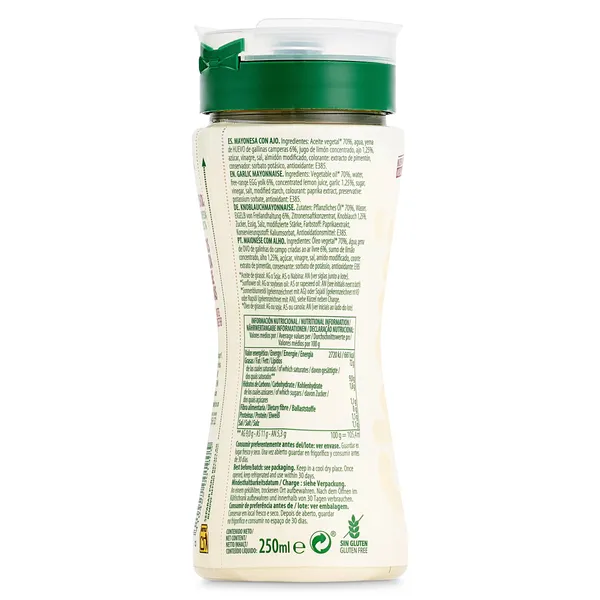 Mayonesa ajonesa Chovi bote 250 g 2