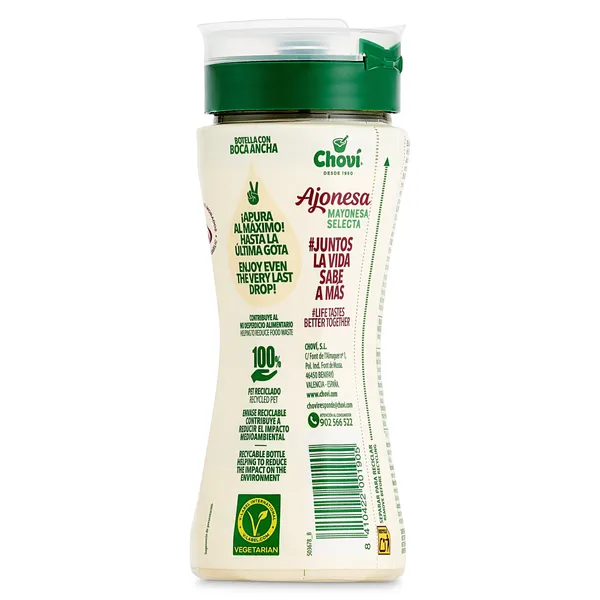 Mayonesa ajonesa Chovi bote 250 g 3