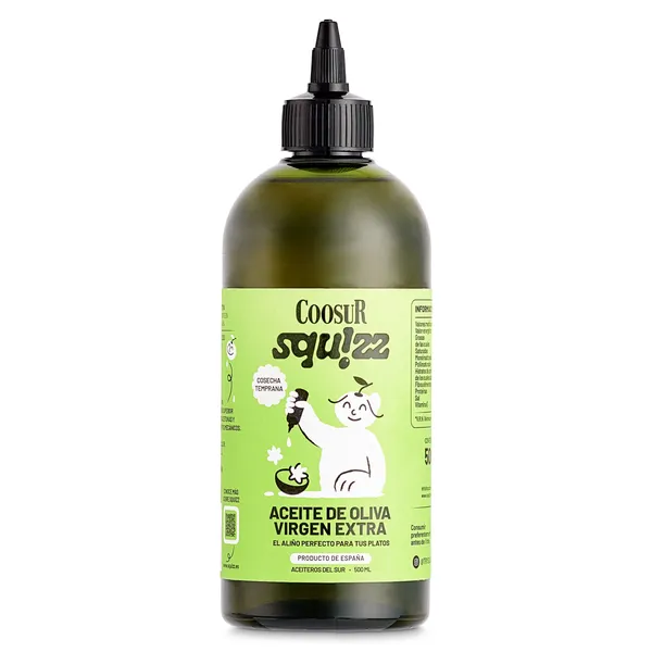 Aceite de oliva virgen extra squizz Coosur 500 ml 2