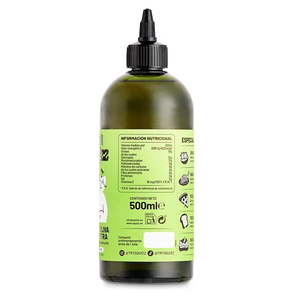 Aceite de oliva virgen extra squizz Coosur 500 ml 3