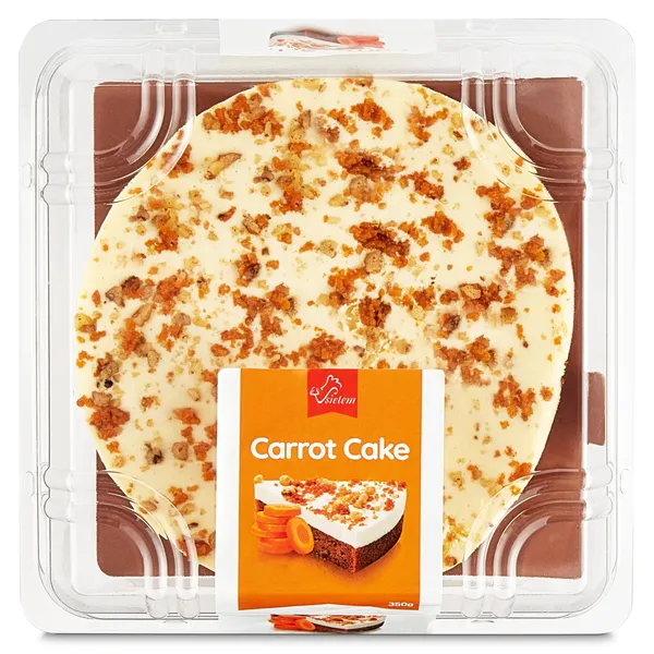Tarta de zanahoria Sietem 350 g 2