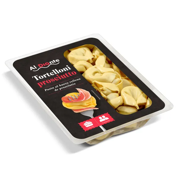 Tortelloni prosciutto Dia Al Diante 250 g 2