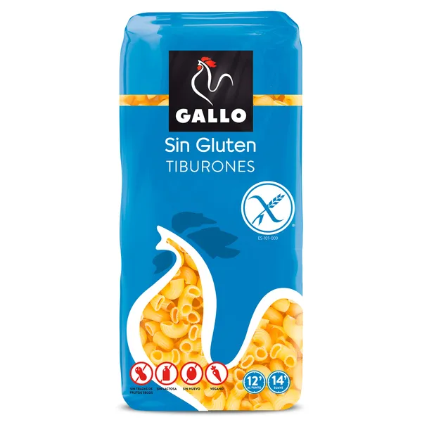 Tiburones sin gluten Gallo 450 g