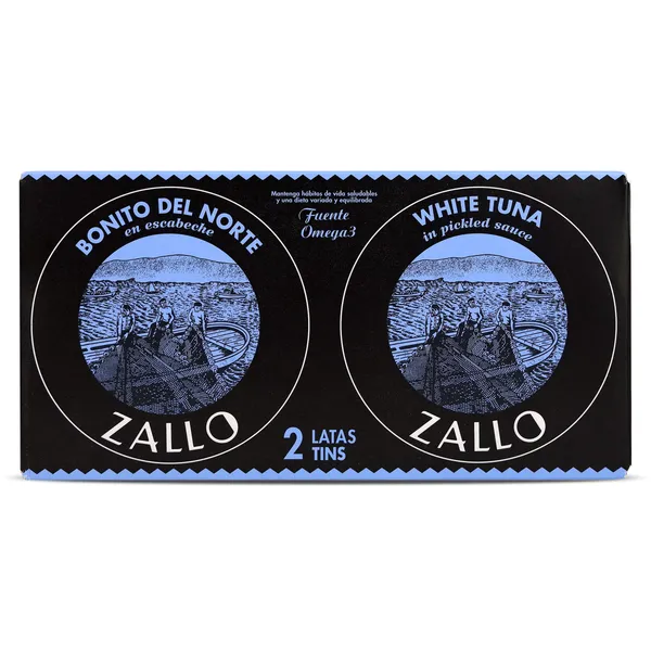 Bonito del norte en escabeche Zallo 2 x 52 g 2