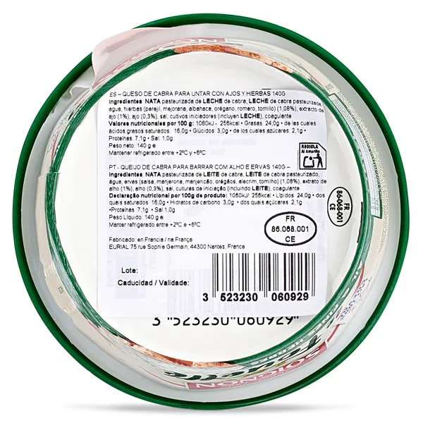Queso de untar ajo y finas hierbas Soignon 140 g 3