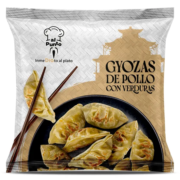 Gyozas de pollo con verdura Dia Al Punto 400 g 2