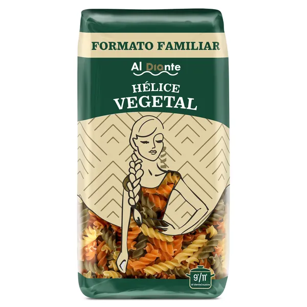 Hélices vegetales Dia Al Diante 1 Kg 2