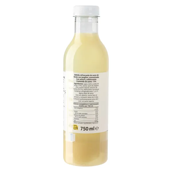 Limonada con jengibre y menta Dia Saborfera 750 ml 3