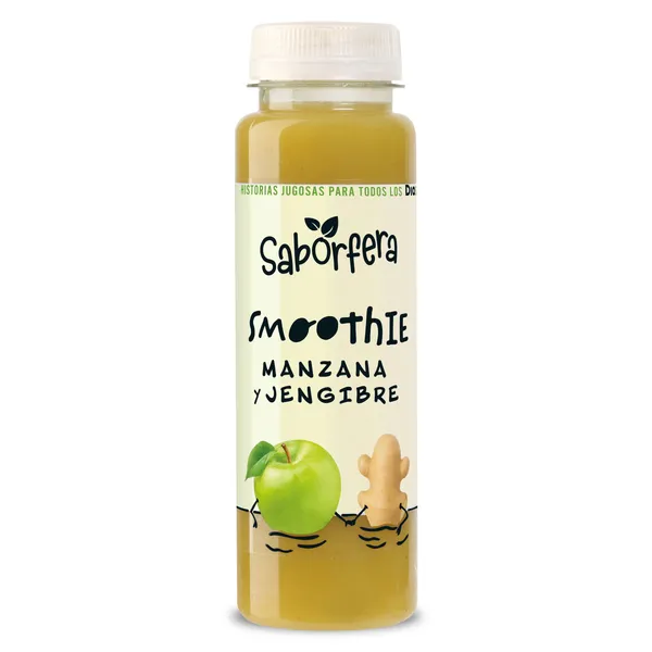 Smoothie de manzana y jengibre Dia Saborfera 250 ml 2