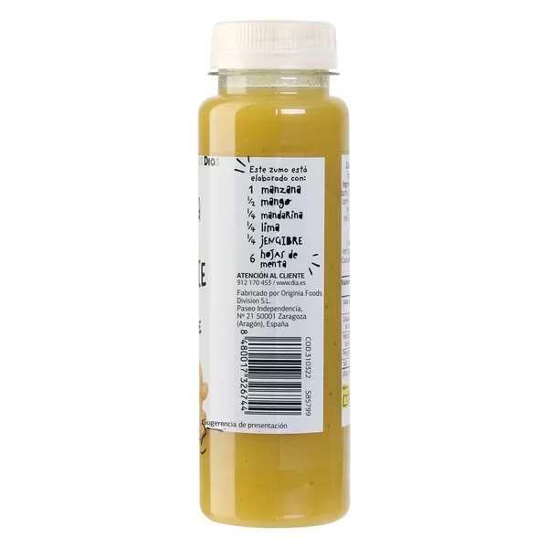 Smoothie de manzana y jengibre Dia Saborfera 250 ml 4