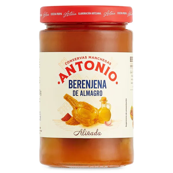 Berenjena de Almagro aliñada Antonio frasco 350 g