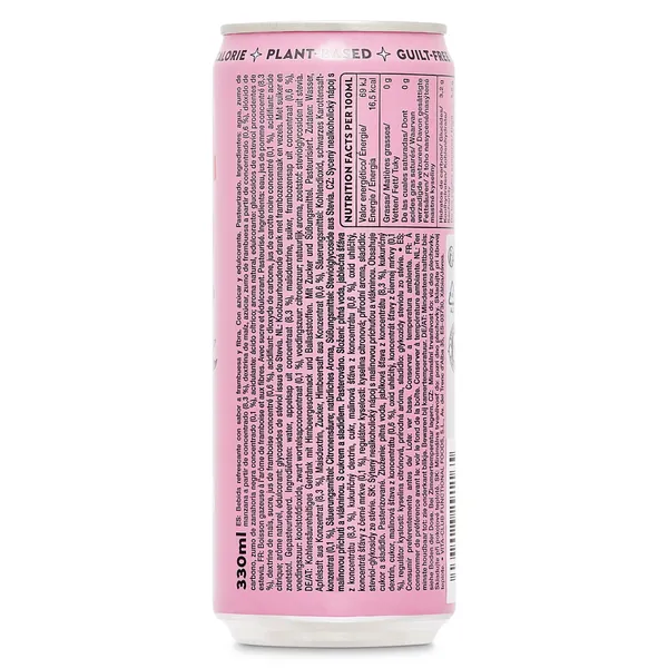 Refresco de frambuesa Vitaclub lata 33 cl 2