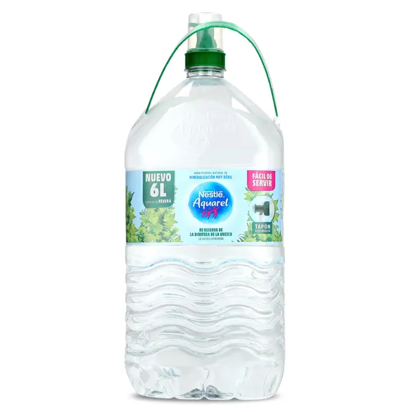 Agua mineral Aquarel 6 L 2