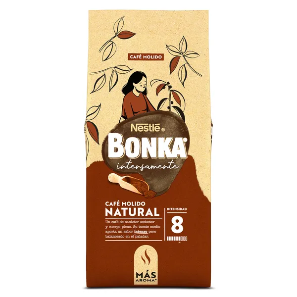 Café molido natural Bonka 400 g 2