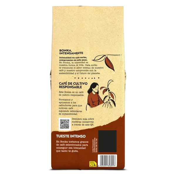 Café molido natural Bonka 400 g 6