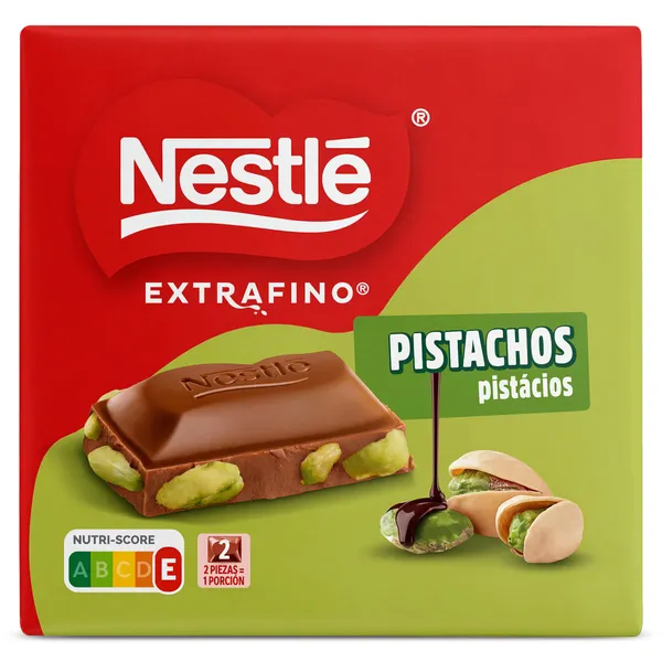 Chocolate con leche con pistachos Nestlé 60 g 2