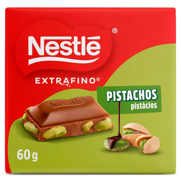Chocolate con leche con pistachos Nestlé 60 g 3