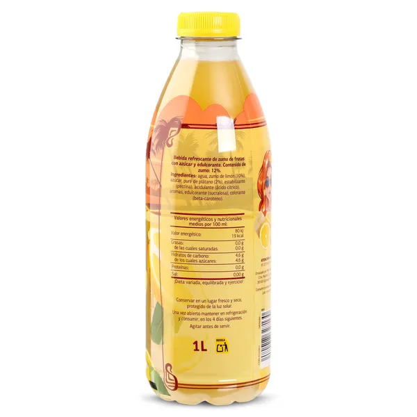 Limonada con plátano Dia Saborfera 1 L 3