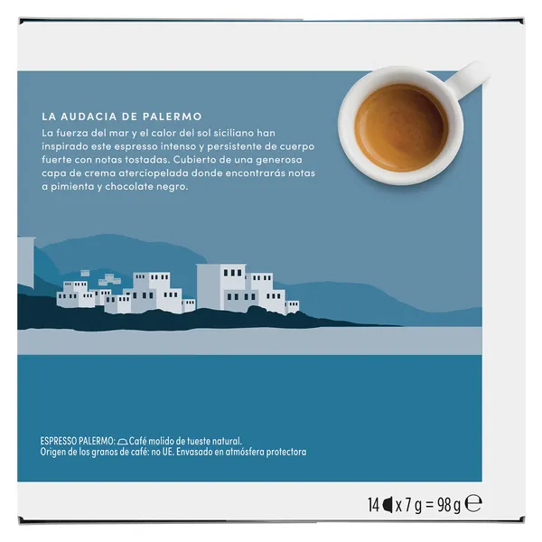 Cápsulas de café espresso Palermo Dolce Gusto 14 unidades 3