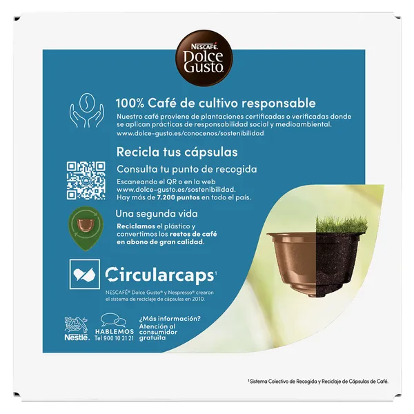 Cápsulas de café espresso Palermo Dolce Gusto 14 unidades 4