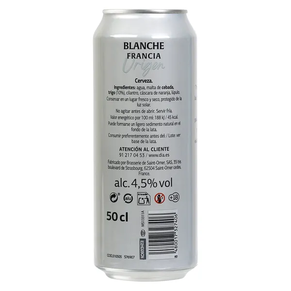 Cerveza blanche Dia Ramblers 50 cl 3