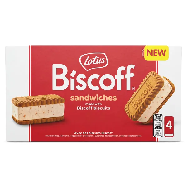 Sándwich Lotus Biscuit 4 x 43 g 2