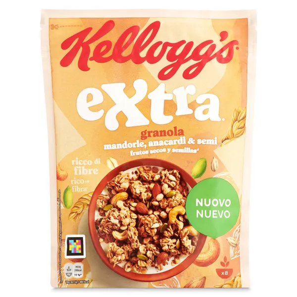 Granola con frutos secos y semillas Kellogg's Extra 375 g 2
