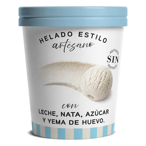 Tarrina de helado Artesano de nata Dia Temptation 400 g 2
