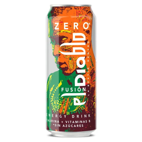 Bebida energética fusión zero Dia El diablo 500 ml 2