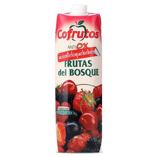 Néctar de frutas del bosque Cofrutos 1 L 2
