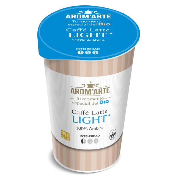 Café latte light Dia Arom'arte 250 ml 3