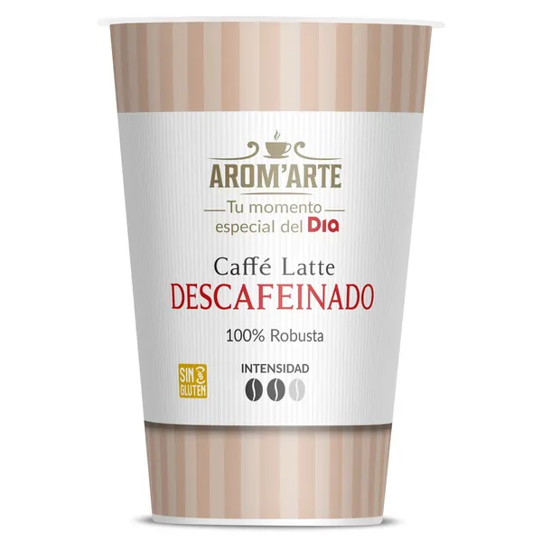 Café latte descafeinado Dia Arom'arte 250 ml 2