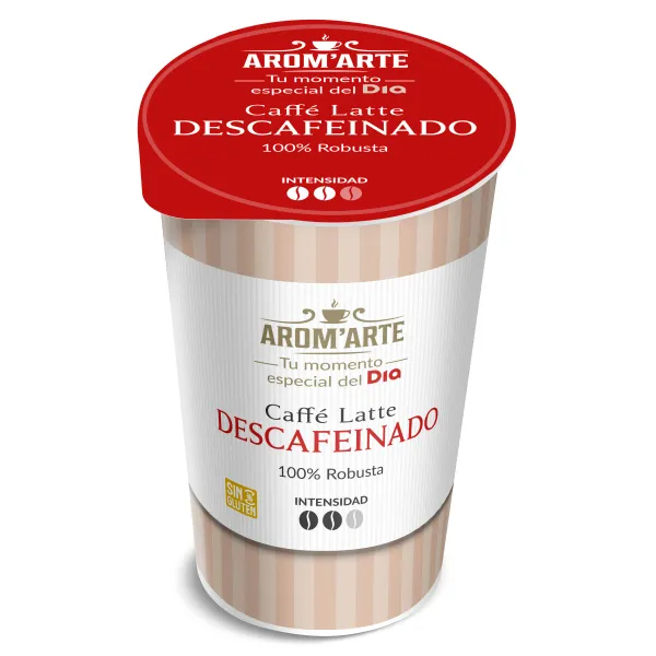 Café latte descafeinado Dia Arom'arte 250 ml 3