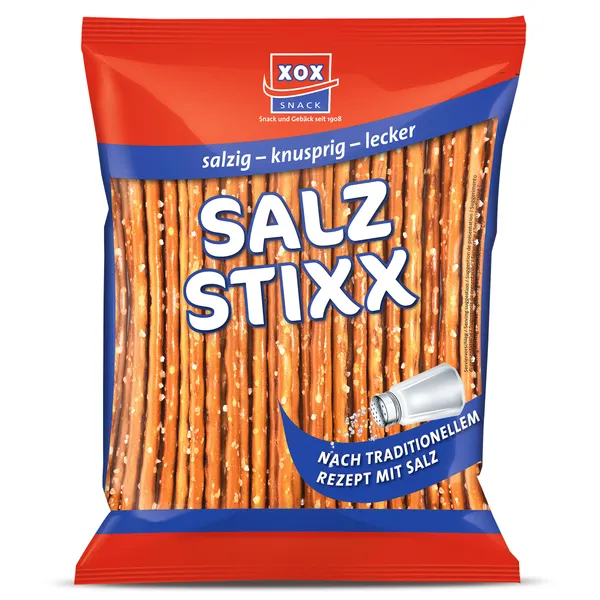 Palitos pretzel con sal Xox 250 g 2