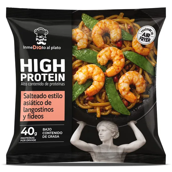 Salteado asiático alto en proteínas Dia Al Punto 400 g 2
