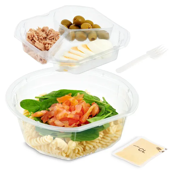Ensalada de pasta, atún y huevo Dia Al Punto 300 g 4