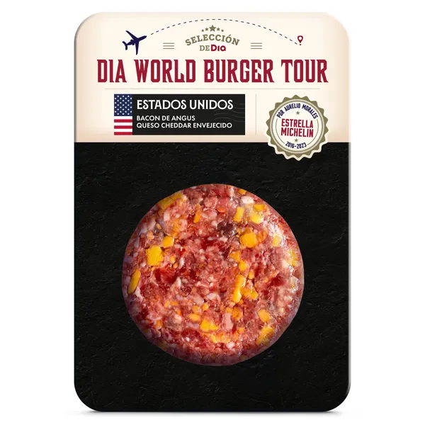 World Burger USA Selección de Dia 120 g 2