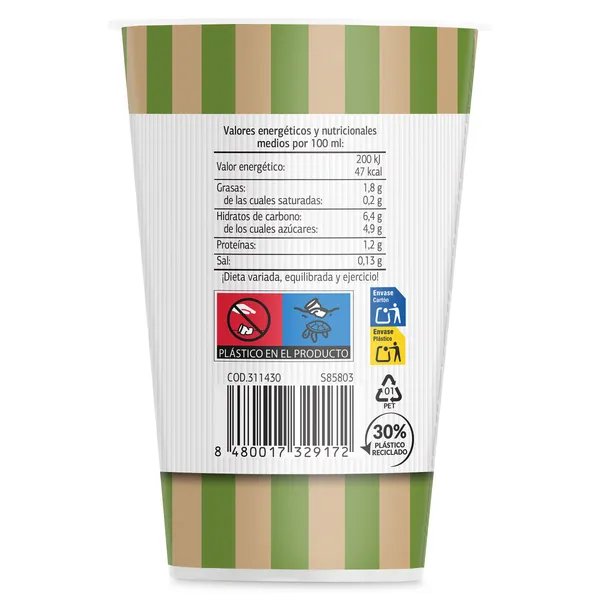 Café cappuccino avena Dia Arom'arte 250 ml 5