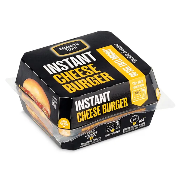 Hamburguesa con queso Brooklyng Town 210 g 3