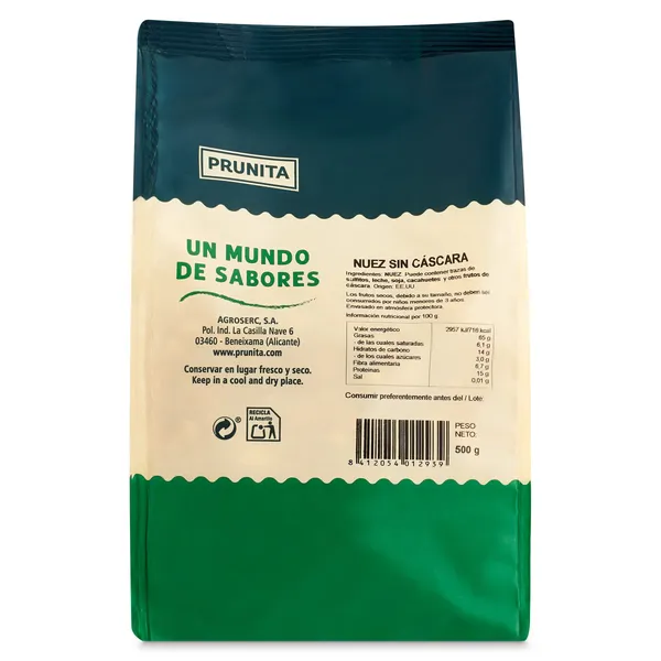 Nueces peladas Prunita 500 g 4